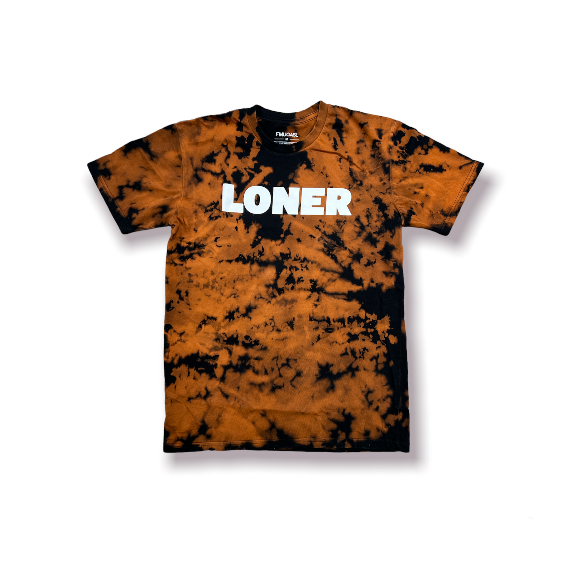 Loner Tracklist Tee - Bleached