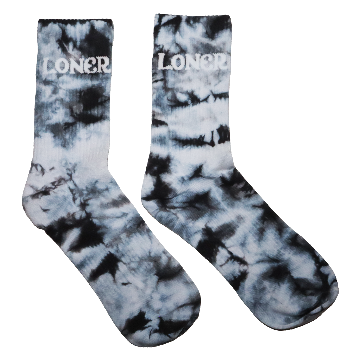'Loner' Tie Dye Socks