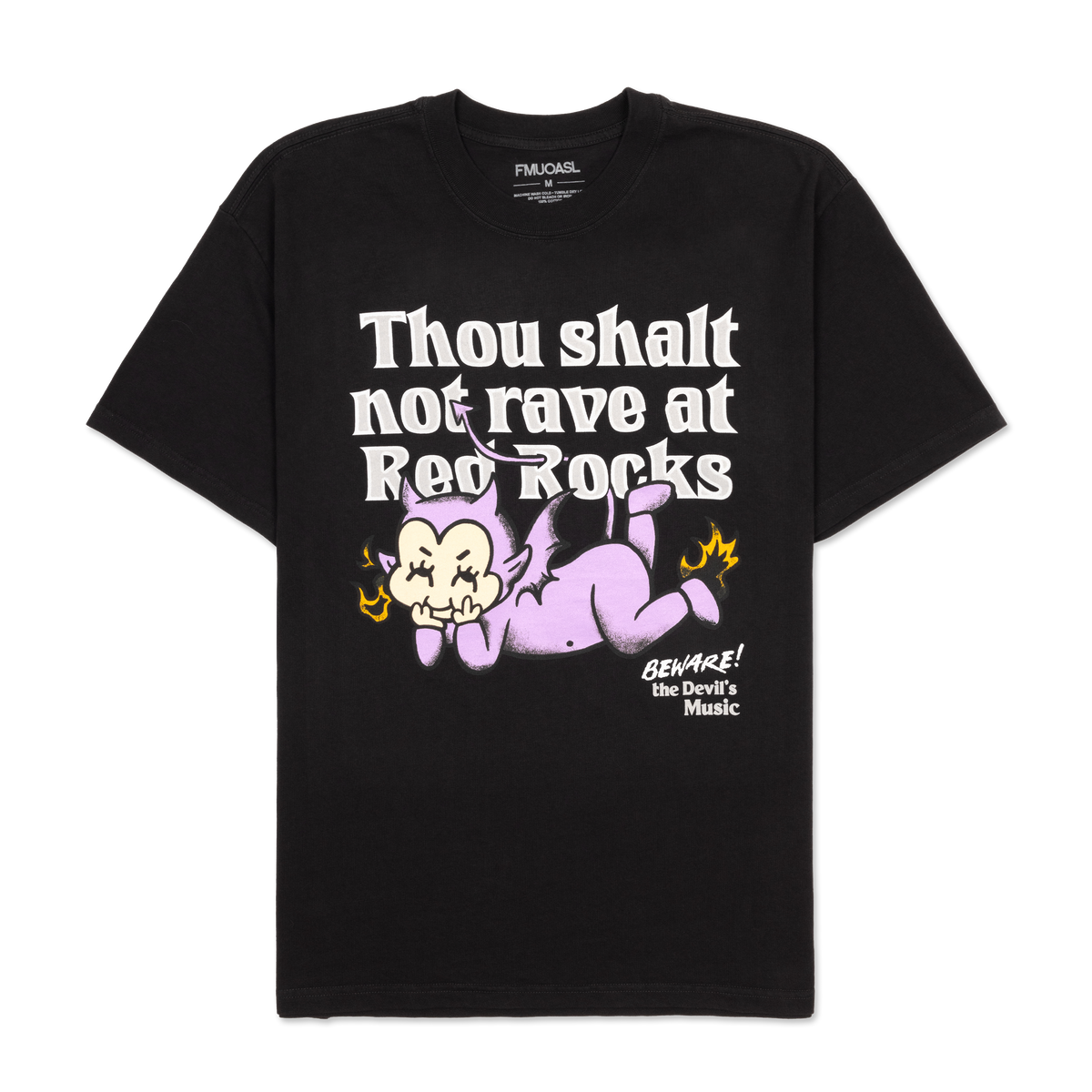 Thou Shalt Not Rave Tee