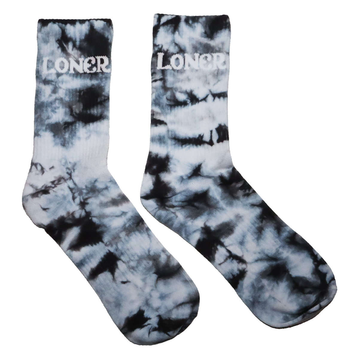 'Loner' Tie Dye Socks